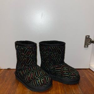 Toddler girl UGG boots in great condition. Barely worn
